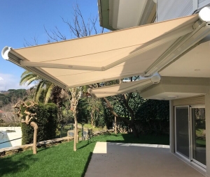 Alaçatı Tente Pergola, Kasetli Tente Modelleri