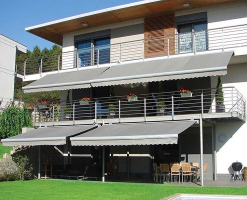 Alaçatı Tente Pergola, Kasetli Tente Modeli 4