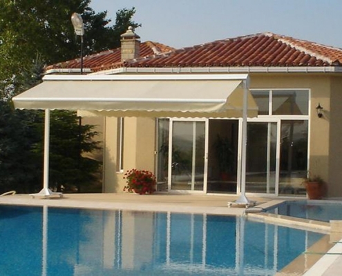 Alaçatı Tente Pergola, T-Modül Tente Modeli 3 Alaçatı Tente Pergola, T-Modül Tente Modeli 3
