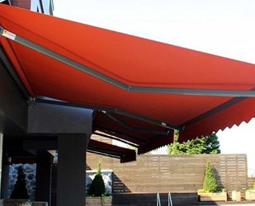 Alaçatı Tente Pergola, Mafsallı Tente