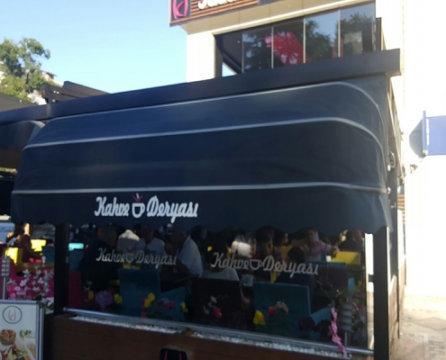 Alaçatı Tente Pergola, Körüklü Tente Modeli 3