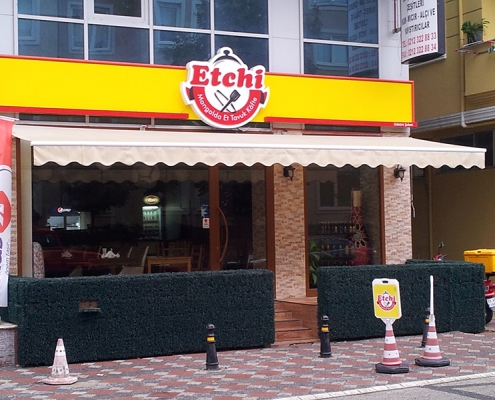 Alaçatı Tente Pergola, Mafsallı Tente Modeli 2