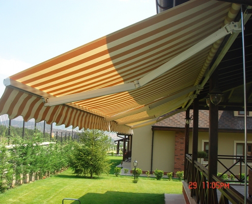 Alaçatı Tente Pergola, Mafsallı Tente Modeli 3