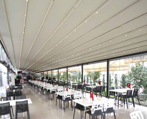 Alaçatı Tente Pergola, Otomatik Tente Pergola Modeli 2