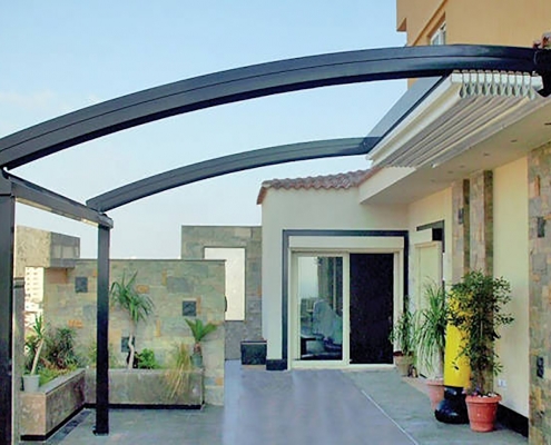 Alaçatı Tente Pergola, Otomatik Tente Pergola Modeli 5