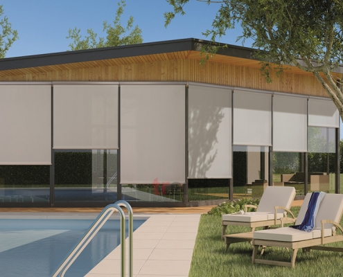 Alaçatı Tente Pergola, Zip Perde Model 3