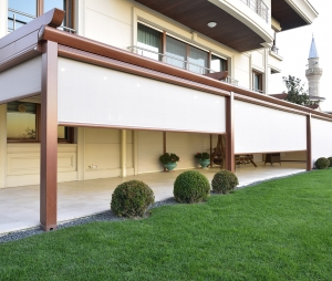 Alaçatı Tente Pergola, Zip Perde Modelleri